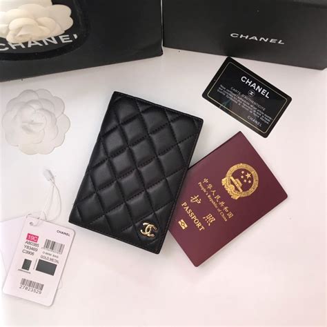 chanel passport holder replica|chanel passport holder price.